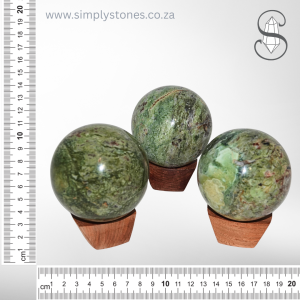 Chrysoprase Spheres