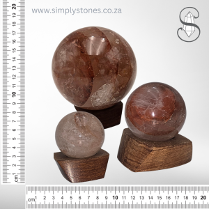 Haematite Quartz Spheres