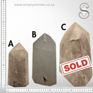 Quartz Giants  Smoky Quartz Grounding, releases negativity