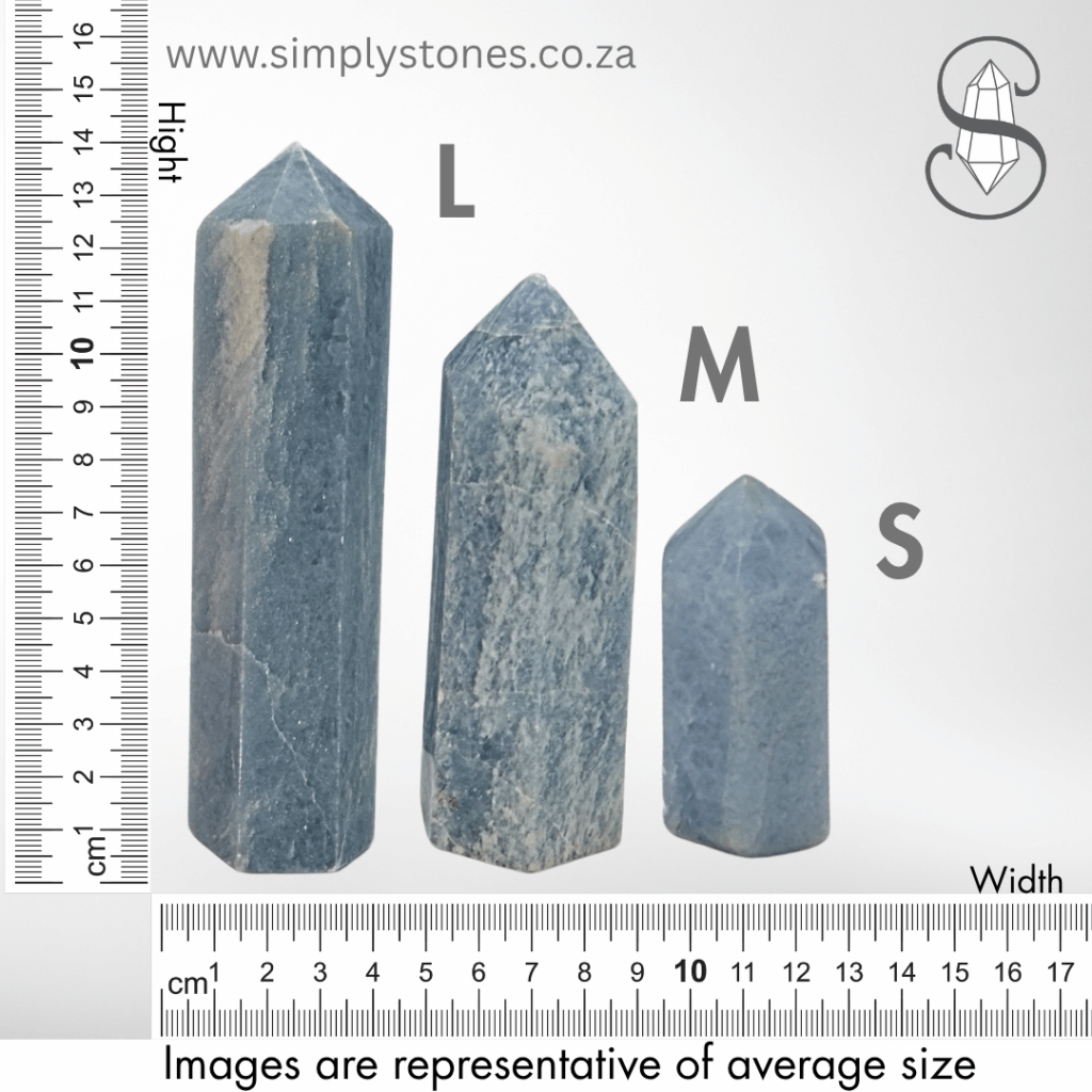 Polished Celestite Points Simply Stones Online Crystal Store