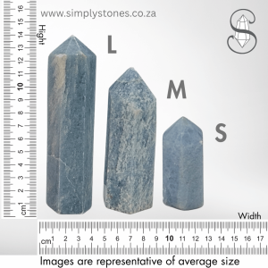 Polished Celestite Points Simply Stones Online Crystal Store