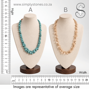 Vintage Natural Stone Necklaces jewellery Necklaces Howlite Rose Quartz Simply Stones Online Crystal Store