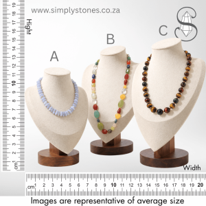 Silk-Knotted Natural Stone Necklaces Vintage jewellery necklace blue lace agate tigerseye hawkseye Simply Stones Online Crystal Store